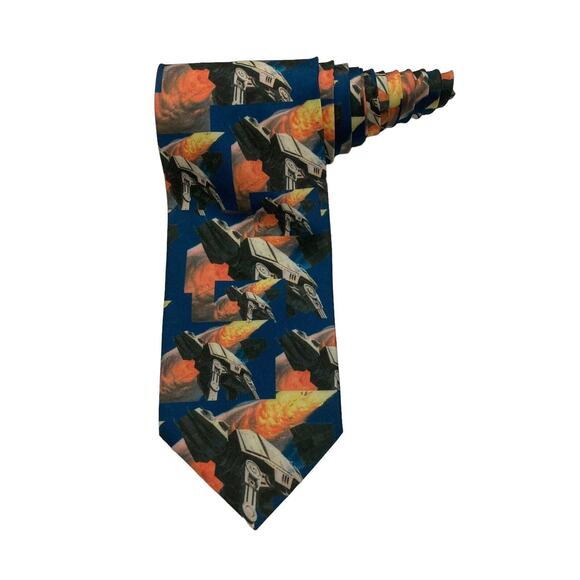 Ralph Marlin Star Wars Imperial At At Walker Vintage Necktie Novelty Polyester - Picture 1 of 7
